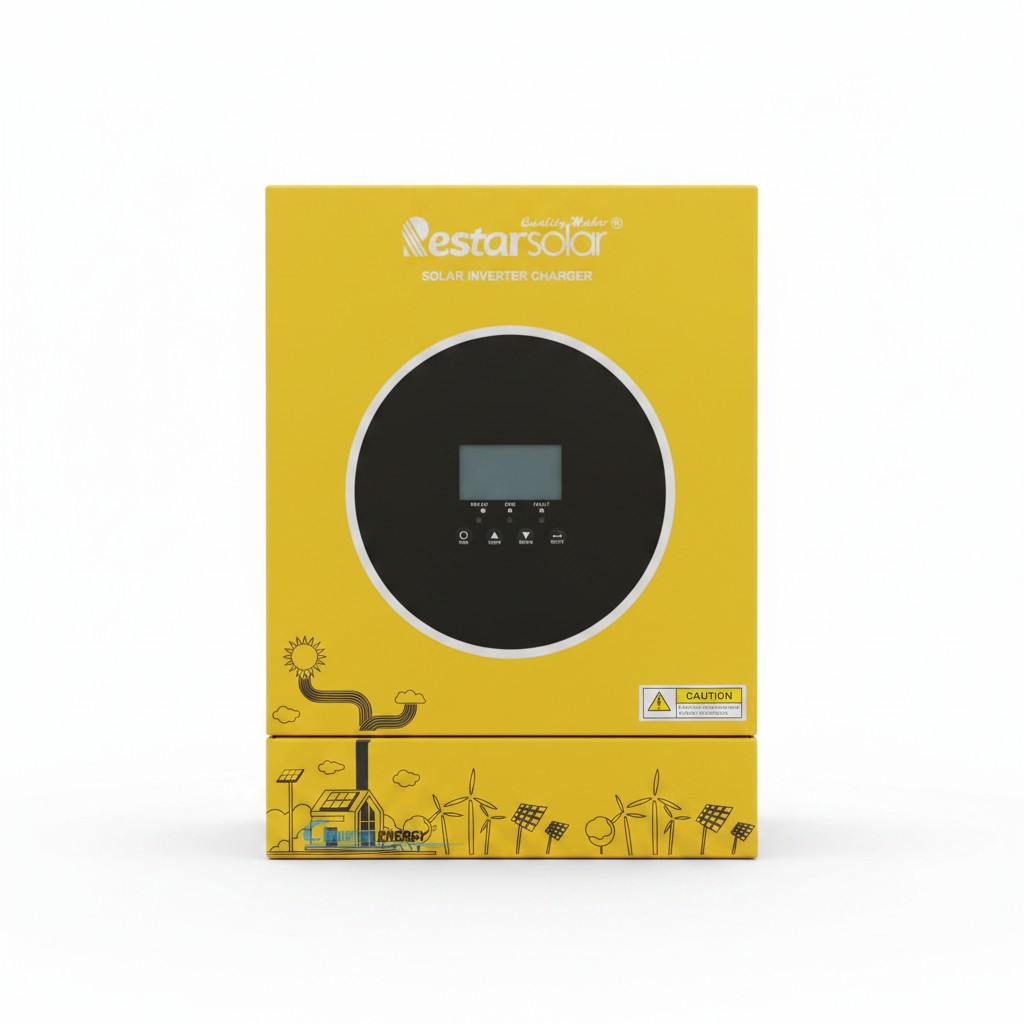 RestarSolar 2kVA/12V Hybrid Solar Inverter Charger